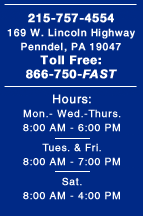 Call Toll Free: 866-750-FAST